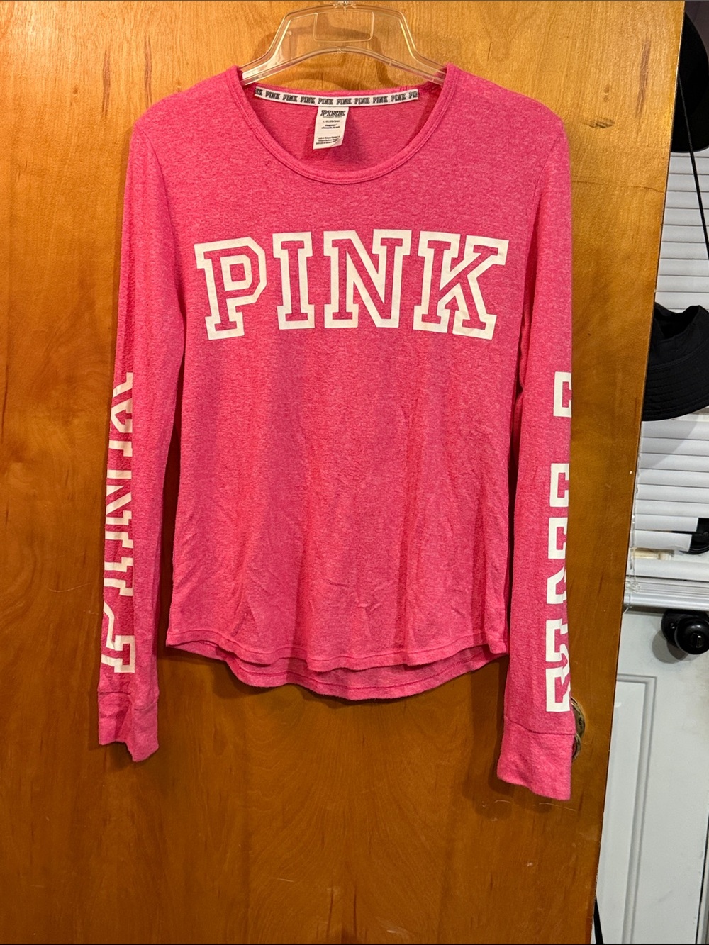 VS Pink loungewear top sz L